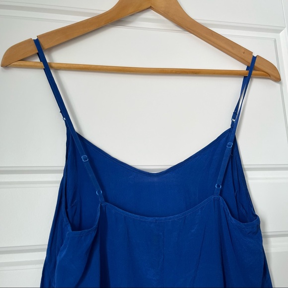 Wilfred Blue Mini Slip Dress - Picture 2 of 6